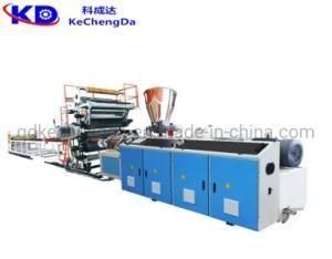 Spc PVC WPC Plastic Flooring Tile Sheet Planks Board Production Extrusion Making Machine