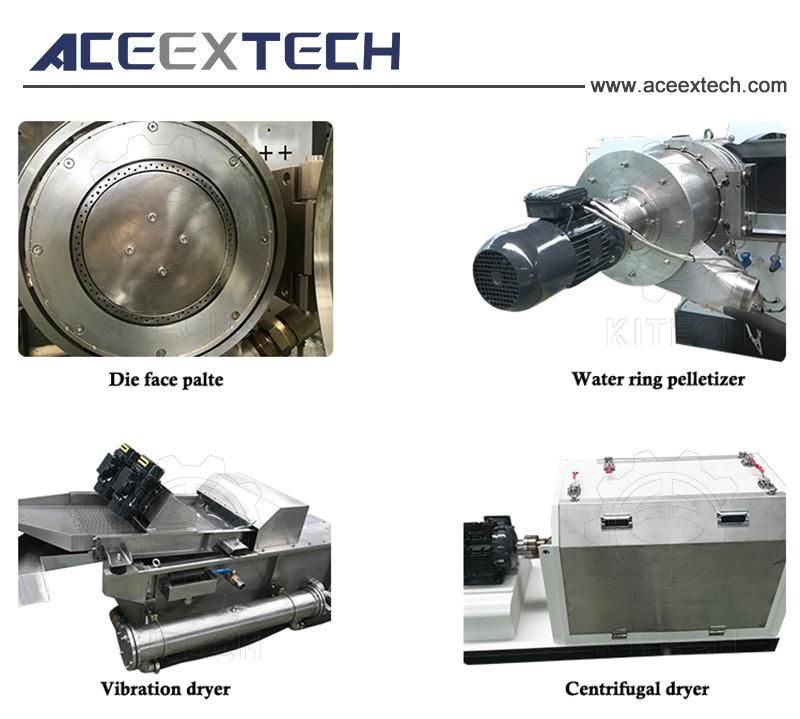 Scrap Plastic Recycling Extruder Granules Making LDPE HDPE LLDPE PE PP Film Pelletizing Line
