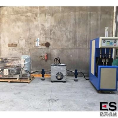 Semi-Auto Manual Pet Plastic Bottle Blowing Machine, Plastic Bottle Machinery