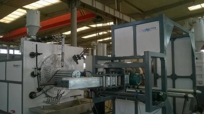 HDPE Large Caliber Hollow-Wall Winding Pipe Extrusion Line
