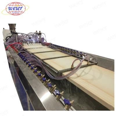 Conical Double Twin Screw Indoor PVC Ceiling Tile Machine Factory Manufacturer Supplier ...