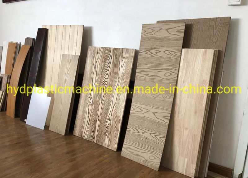 Wood Grain Embossing Machine for WPC Decking