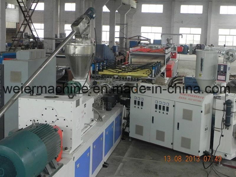 New Design WPC Foam Board Extrusion Machine