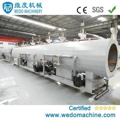 Flat Plastic Corrugated Pipe Machine