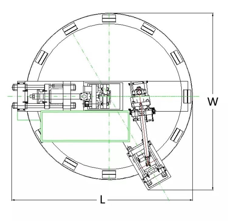Automatic Rotary One Color Boots Direct Injection Molding Machine