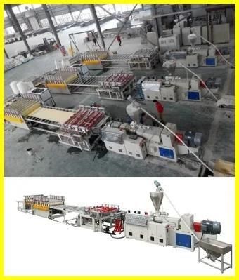 High Output PVC Foamed Cabinet Board Making Machine/WPC Foam Board Extruder Machine