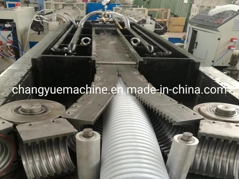 Selling Well PVC Single Wall Corrugated Pipe Production Line