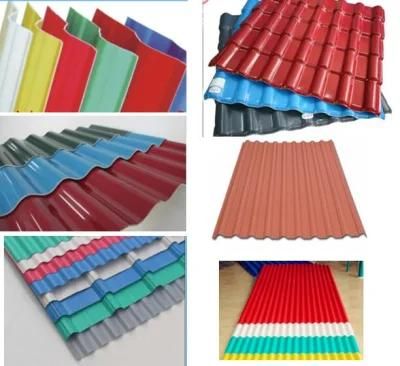 PVC Corrugated/Waved Roofing Tiles/Sheets Extrusion Plant
