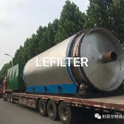 12tpd Batch Type Waste Plastic Recycling Plant Pyrolysis Plant in China