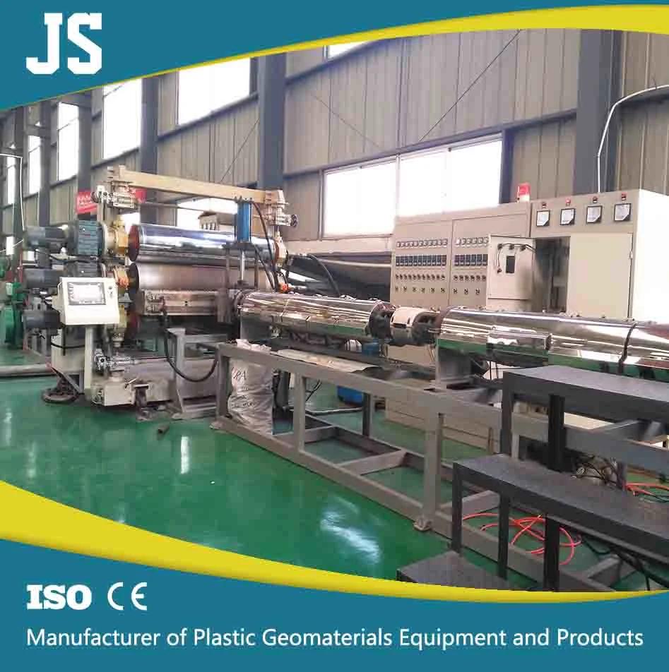 Plastic Geocell Sheet Extrusion and Ultrasonic Welding Machine