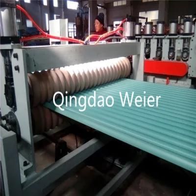 Plastic PVC UPVC ASA Glazed Roofing Tiles Making Machine PVC Corrugated Roof Sheet Making ...