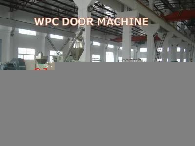 High Quality WPC Composite Door Extrusion Machine
