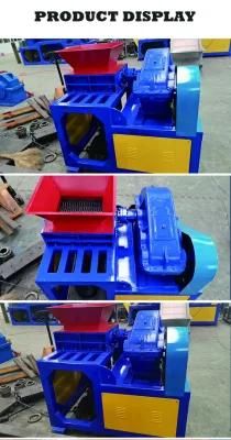 Large Twin Shaft Shredder for Various Materials Plastic Products Glass Bottle Metal ...