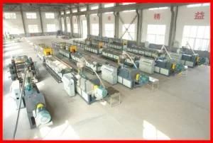 WPC Decking Profile Extrusion Line (wood-plastic profile line)