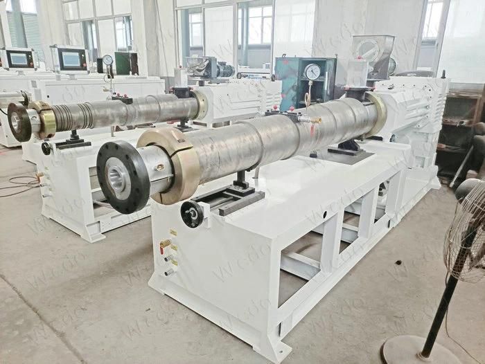 Double Outlet PVC Pipe Extrusion Lines for Plastic Pipe
