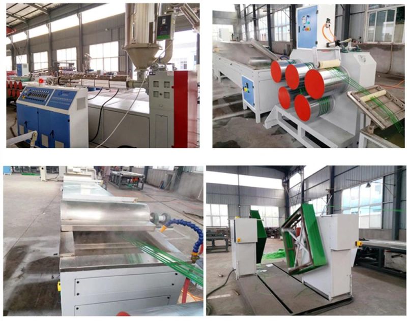 Pet Filament/Monofilament/Bristle Drawing Extrusion Machine for Plastic Christmas Tree Pine Needles