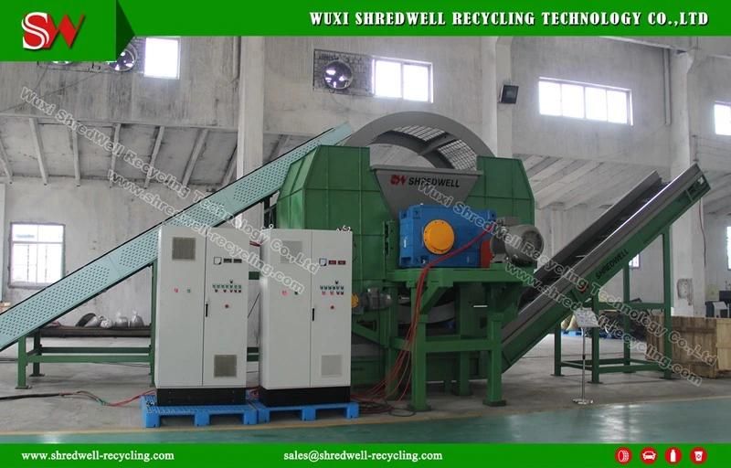 Scrap Tire/Metal/Wood/ Plastic Recycling Equipment for Shredding