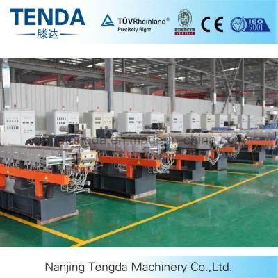 Tengda High Performance Twin Screw Extruder Plastic Machine in Wholsale
