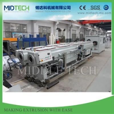 PVC Dual/Double Pipe Machine Line for Electric Threading Pipe