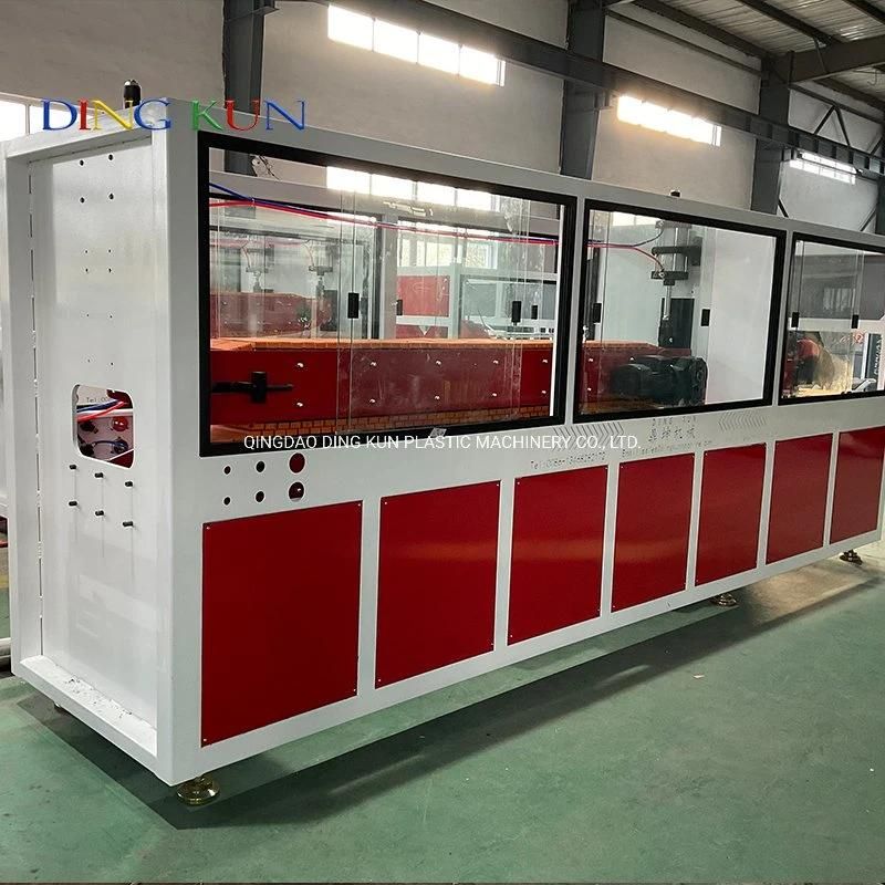 PP PE PVC WPC Wood Plastic Profile / Decking/Door Frame/ Wall Panel/Floor Fence Post Window Extruding Extruder / Extrusion Making Manufacture Machine with CE