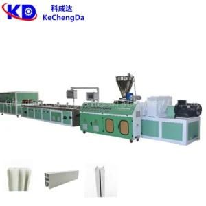 PVC Plastic Composite Wide Door Window Frame Board Profile Extruder Machine