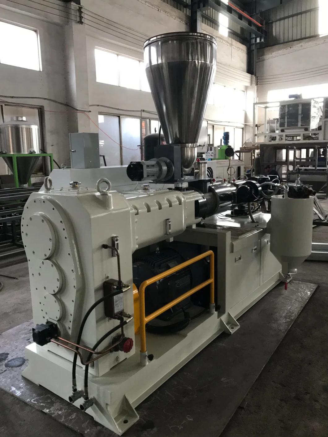 Sjsz Series Conical Twin Screw Extruder for PVC Pelletizer