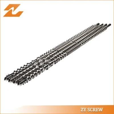 PVC Profile Extrusion Screw Barrel Twin Parallel Screw Barrel