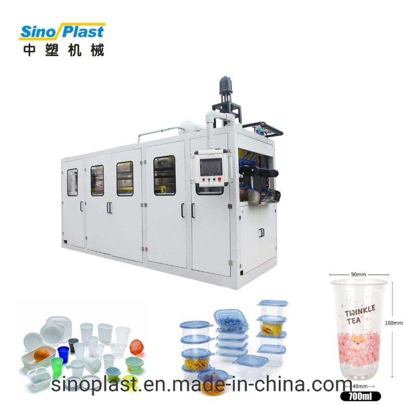 Automatic Plastic Yogurt Cup Thermoforming Machine