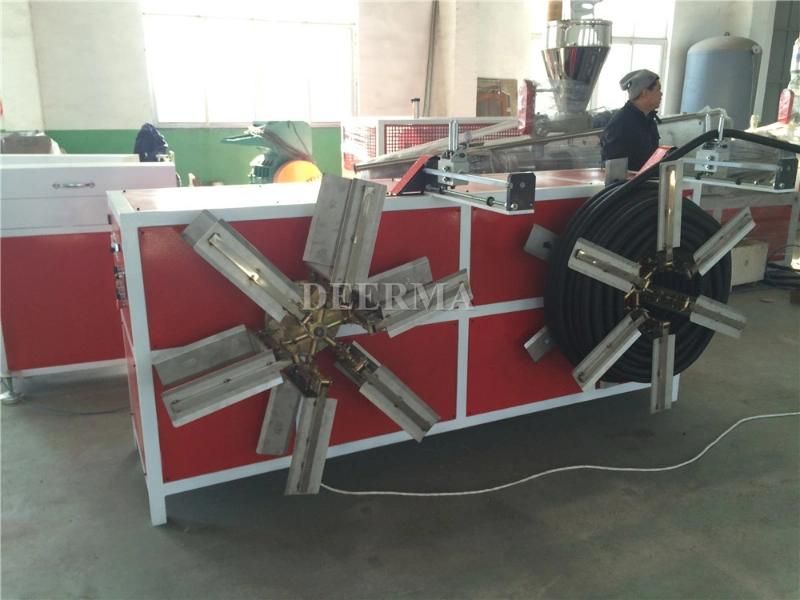 PVC Single Wall Corrugated Pipe Making Machine