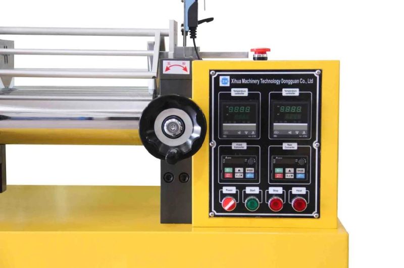 Speed Changeable Electric Heating Laboratory Two Roll Mill with Customized Roller