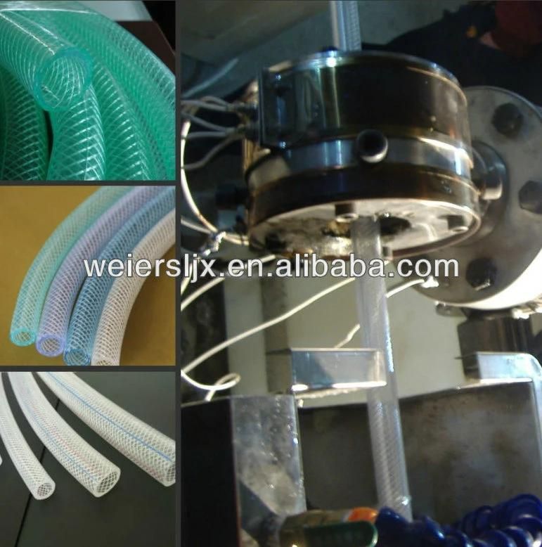 PVC Net Grid Fiber Reinforced Pipe Extrusion Line and Making Machine for Garden Irrigation