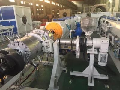 HDPE PE 160mm High Speed Pipe Extrusion Machine Line