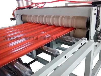 PVC Corrugated Sheet Extrusion Line
