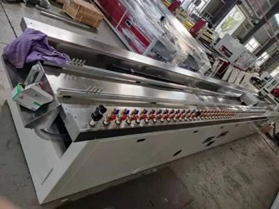 Hot Sale in Africa PVC Rain Water Gutter Profile Extrusion Line with Conical Twin Screw ...