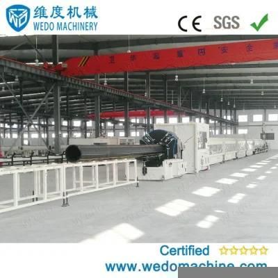 Plastic PE Pipe Extrusion Recycling Machine
