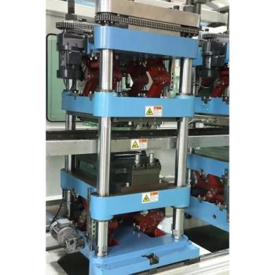 Full Automatic Forming-Cutting-Stacking Advanced Design Thermoformer Pet Plastic Box ...