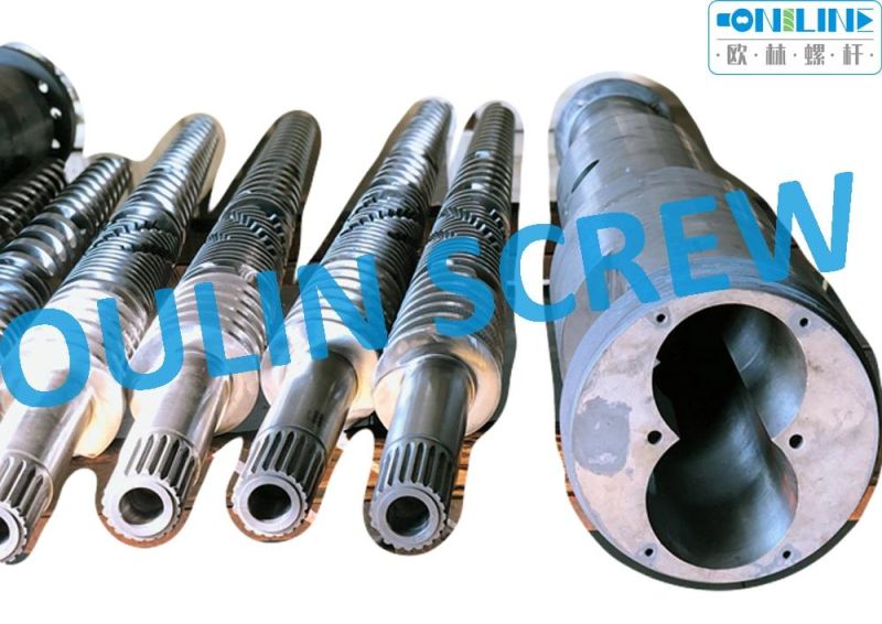 Cincinnati Cmt58 Conical Twin Screw Barrel for Pipe, Sheet, Profile, Foaming, Granulation