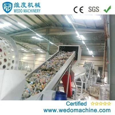 2022 Plastic Pet Bottle Plastic Recycling Machine with Capacity 500kg/H