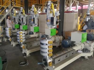 ABA Biodegradable Film Blowing Machine with Oscillation Haul off Unit
