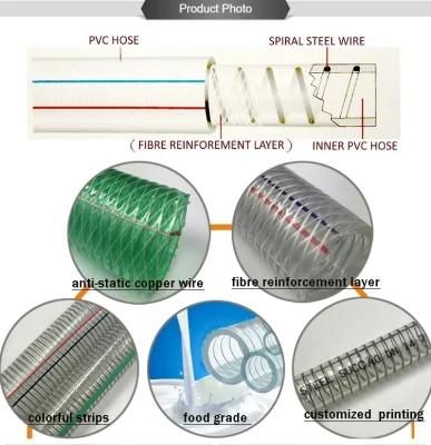 PVC Steel Wire Reinforced Flexible Pipe Making Machine Extrusion Production Line