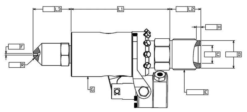 Injection Nozzle with Close Function for Parallel Charging Shorten Injection Cycle Time