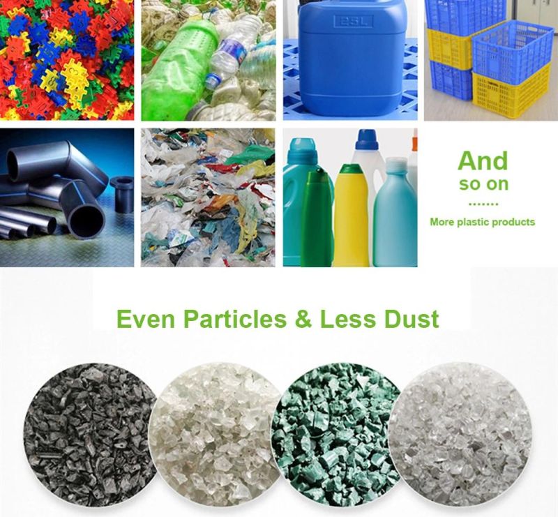 Waste Plastic Crusher Machine Rubber Shredding Machine