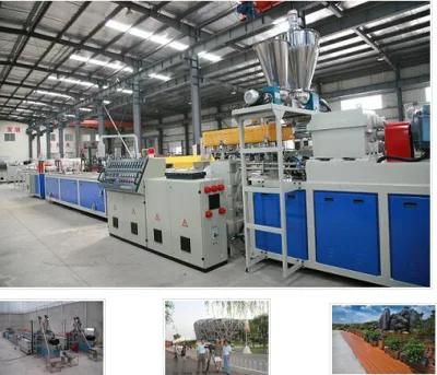 WPC (Wood Plastic Composite) Profile Extrusion Production Line