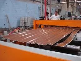 UPVC PVC Four Layer Roof Tile Extrusion Line