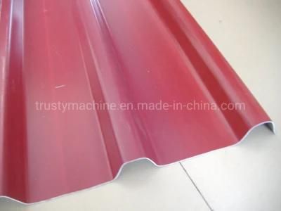 PVC Corrugated Wave Roof Sheet Production Line Extruder Machine