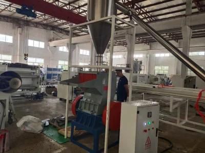 Plastic Pet PE PVC WPC Granules Material Making Plant Pelletizing Machine