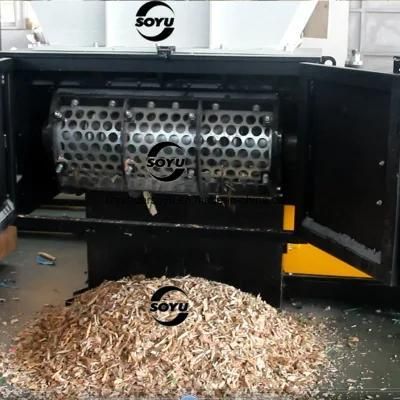 Wood Shredder Single Shaft Shredder