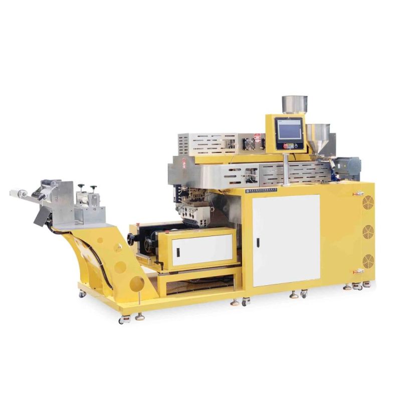 3 Layer Lab Film Casting Co Extrusion Machine Price with 3 Single Extruder