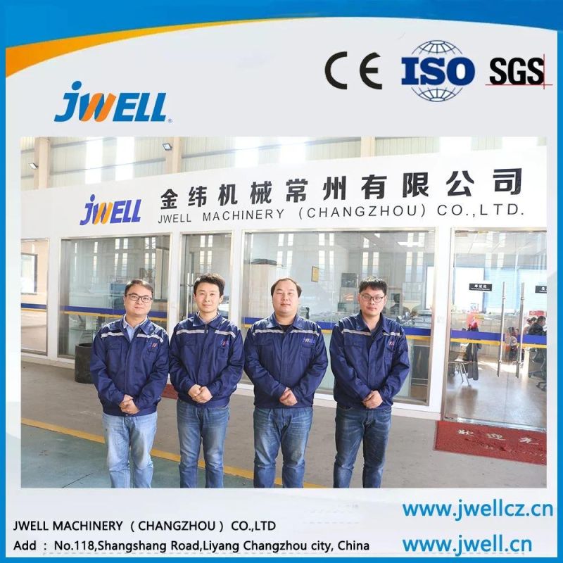 Jwell Different Kinds of Pipes Imported Brand Electric Unit High Configuration Plastic Machine