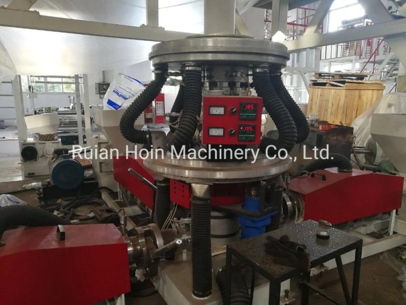 Three-Layer Common-Extruding Rotary Die Film Blowing Machine